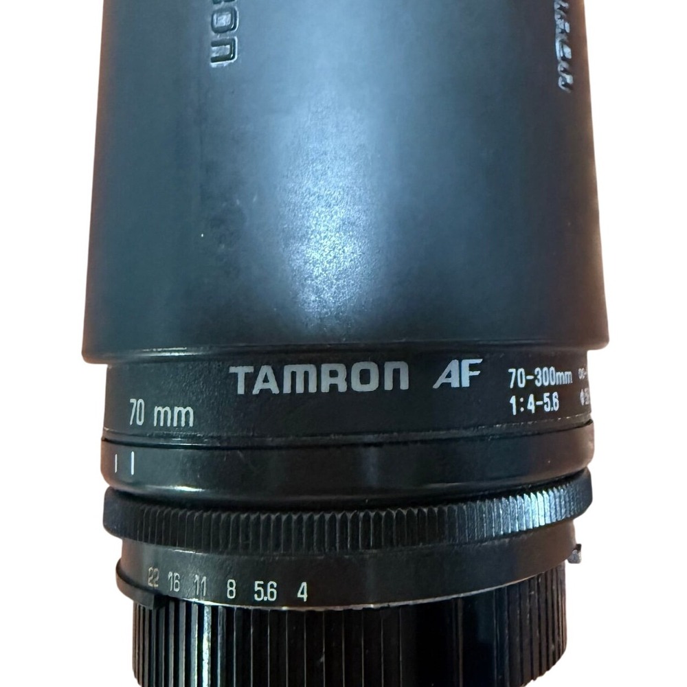 AF 70-300mm Black Camera Lens